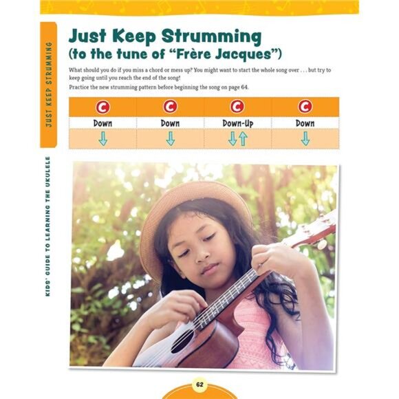 Kids' Guide to Learning the Ukulele: 24 Songs to Learn and Play (Happy Fox Book) - Picture 5 of 8
